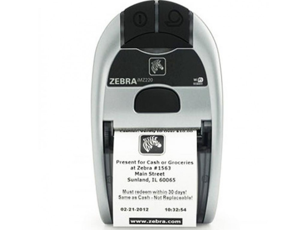 เครื่องพิมพ์ใบเสร็จไร้สาย Zebra iMZ220 Receipt Printer